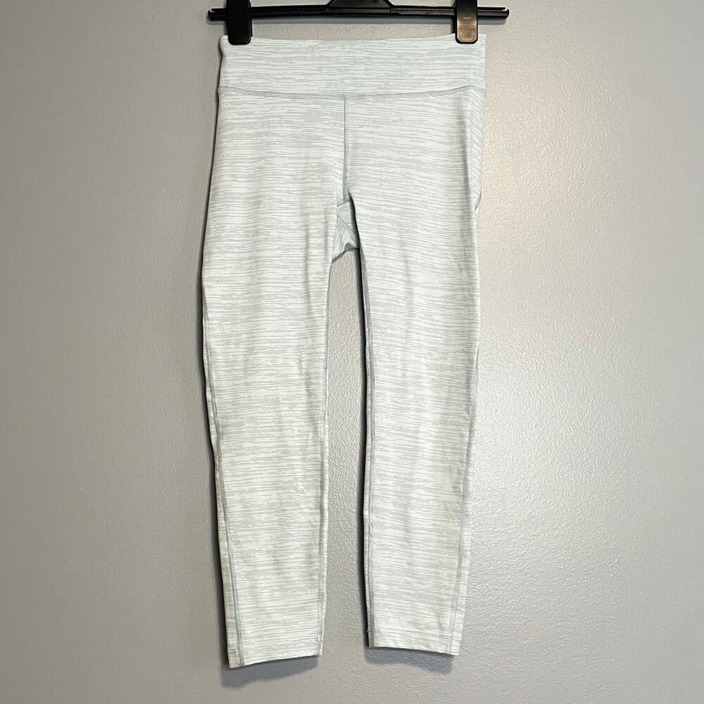 Outdoor Voices Light Blue Cropped Leggings Pants
